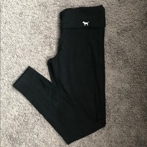Victoria Secret Pink yoga leggings, like new!